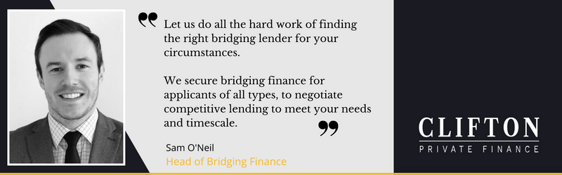 Bridging loan specialist broker in the UK, Clifton Private Finance